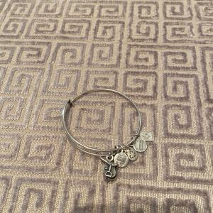 Alex and Ani kids bracelet with saddle charm
